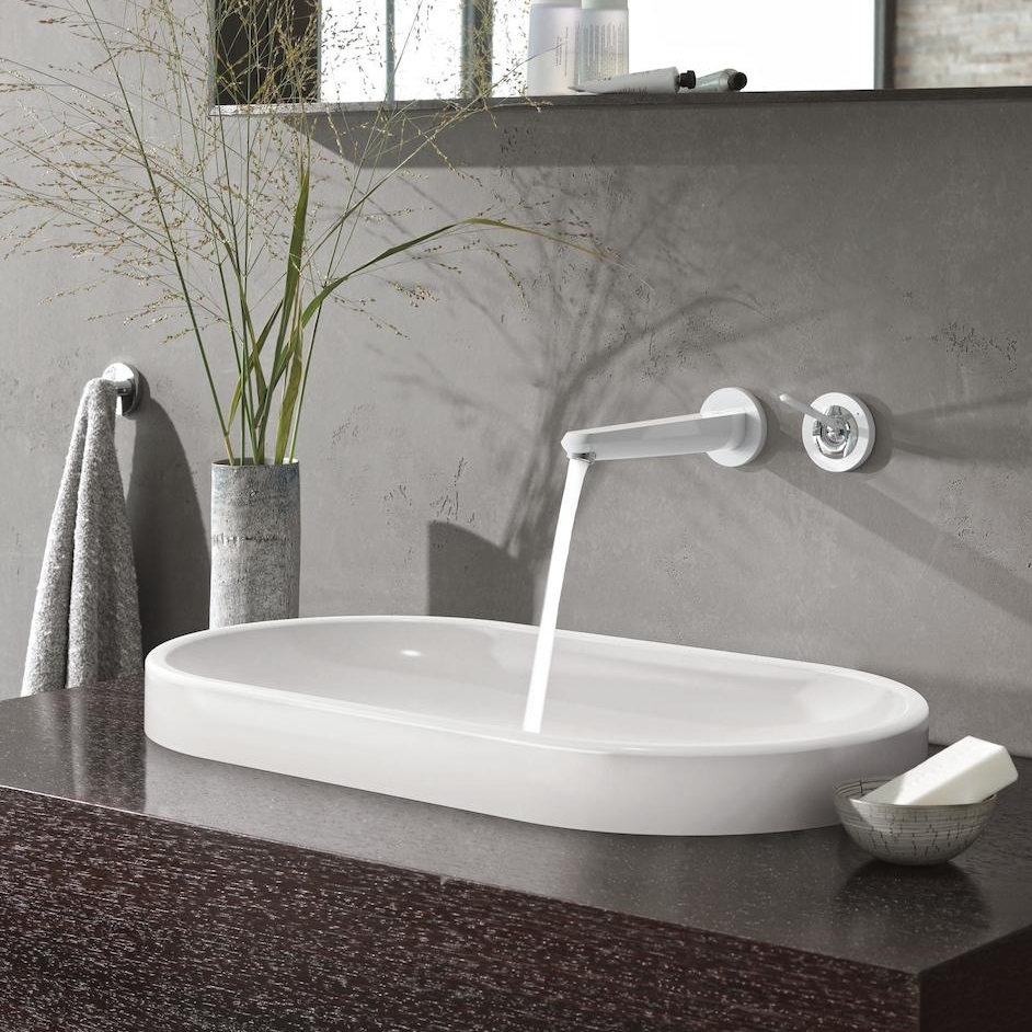 Змішувач для раковини на два отвори Grohe Eurodisc Joy L-size (19969LS0)