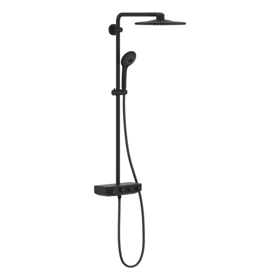 Душова система Grohe Euphoria Smart Control System 310 Duo з термостатом, чорний (22120KF0)