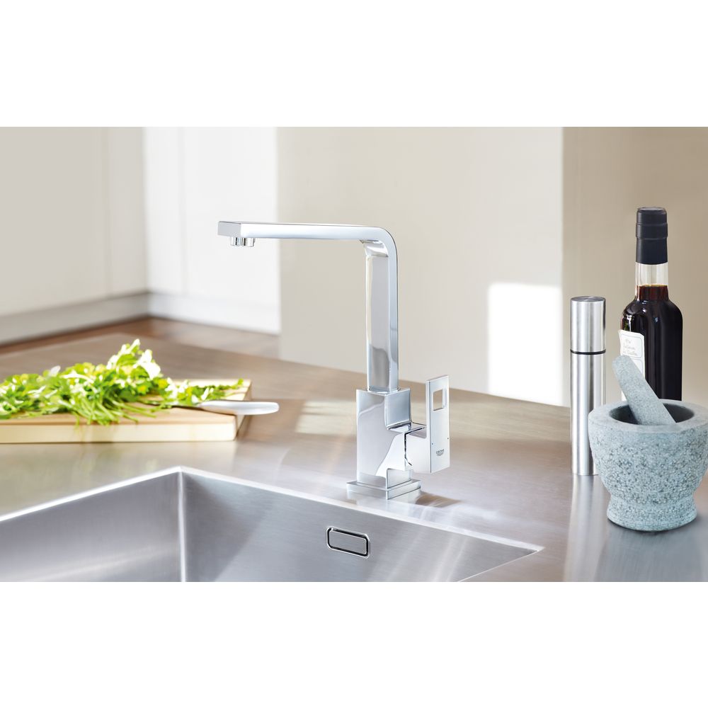 Змішувач для умивальника Grohe Eurocube L-Size, хром (23135000)