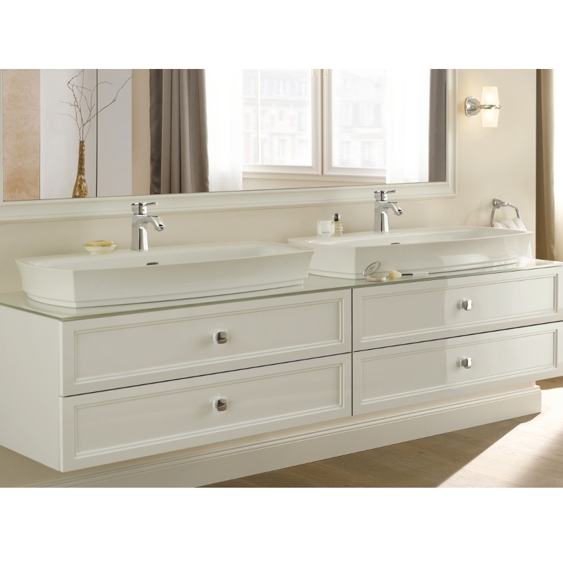 Змішувач для умивальника Grohe Grandera M-Size, з донним клапаном, хром