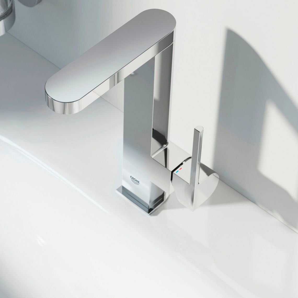 Змішувач для умивальника Grohe Plus L-Size, хром (23873003)