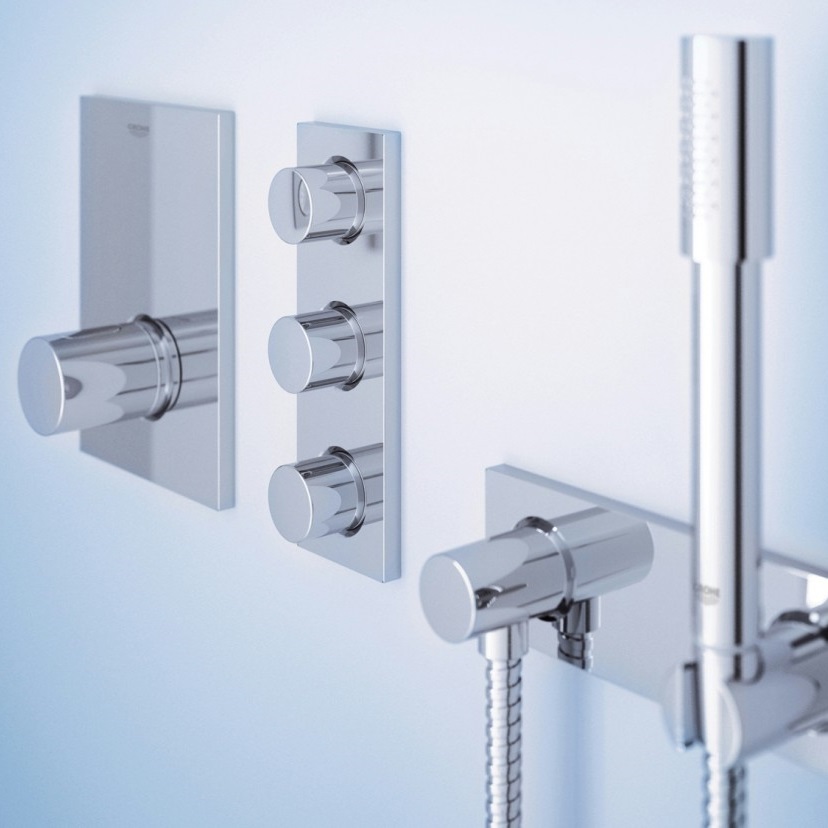 Комплект верхньої монтажної частини для центрального термостата Grohe Grohtherm F (27619000)