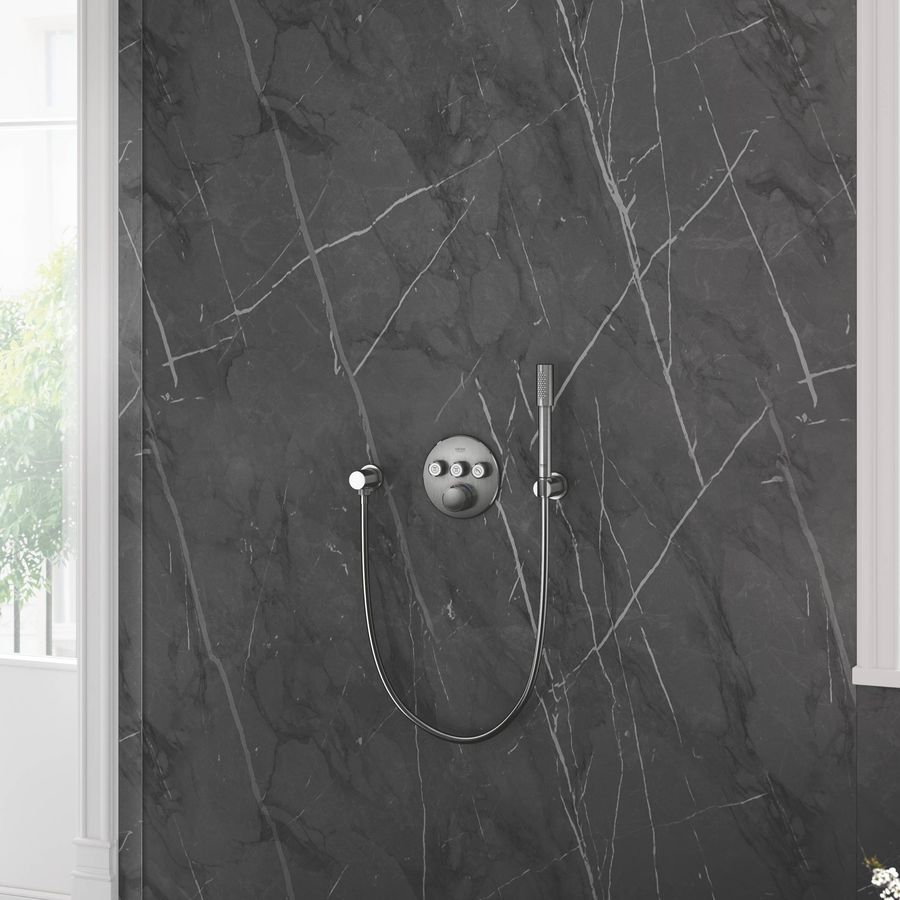 Термостат для ванни прихованого монтажу Grohe Grohtherm SmartControl, сталевий (29121DC0)