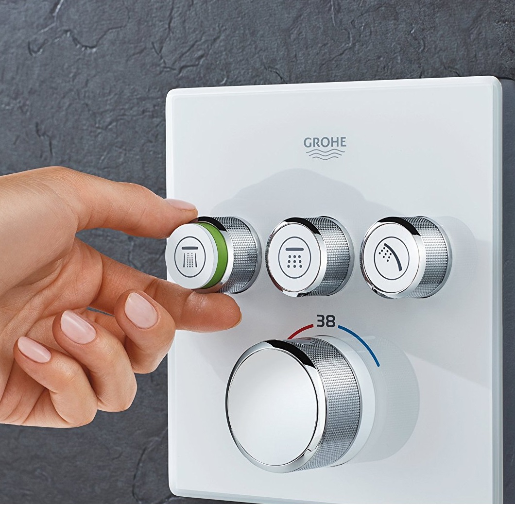 Термостат прихованого монтажу з трьома кнопками управління Grohe Grohtherm SmartControl (29157LS0)