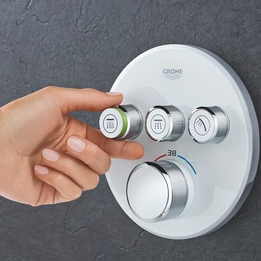 Термостат прихованого монтажу з трьома кнопками управління Grohe Grohtherm SmartControl (29904LS0)