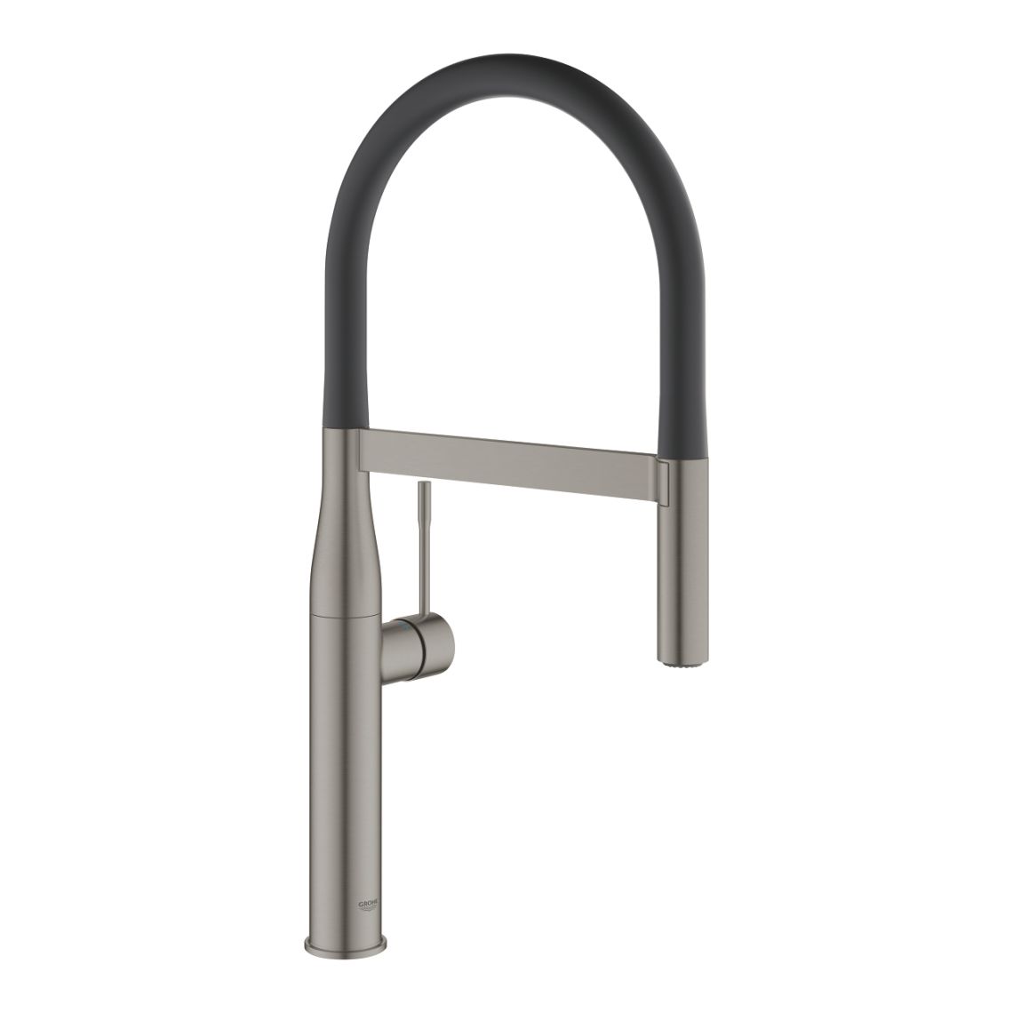 Змішувач для кухні Grohe Essence New, одноважільний, Brushed Hard Graphite (30294AL0)