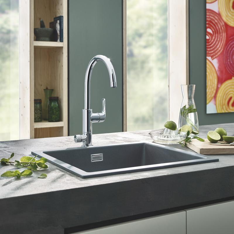 Змішувач для кухні Grohe Blue Pure Eurosmart, хром (30383000)