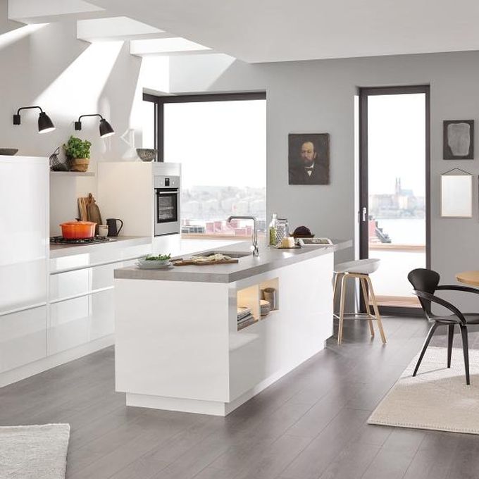 Змішувач одноважільний для мийки Grohe Essence, чорний (30505KF0)