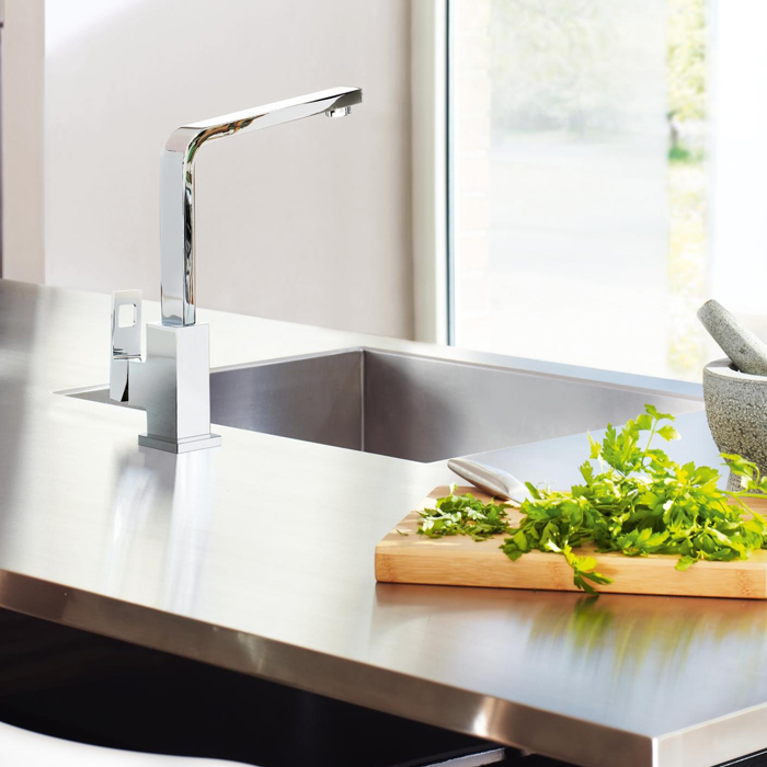 Змішувач для кухні Grohe Eurocube, хром