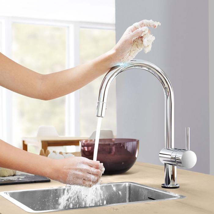 Кухонний змішувач сенсорний для мийки GROHE Minta Touch (31358DC1)