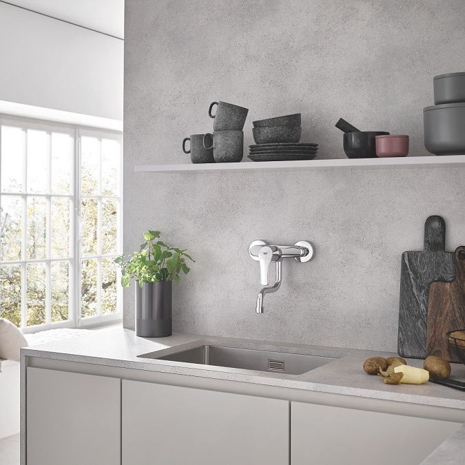 Змішувач для кухні Grohe Eurosmart, хром (32224003)