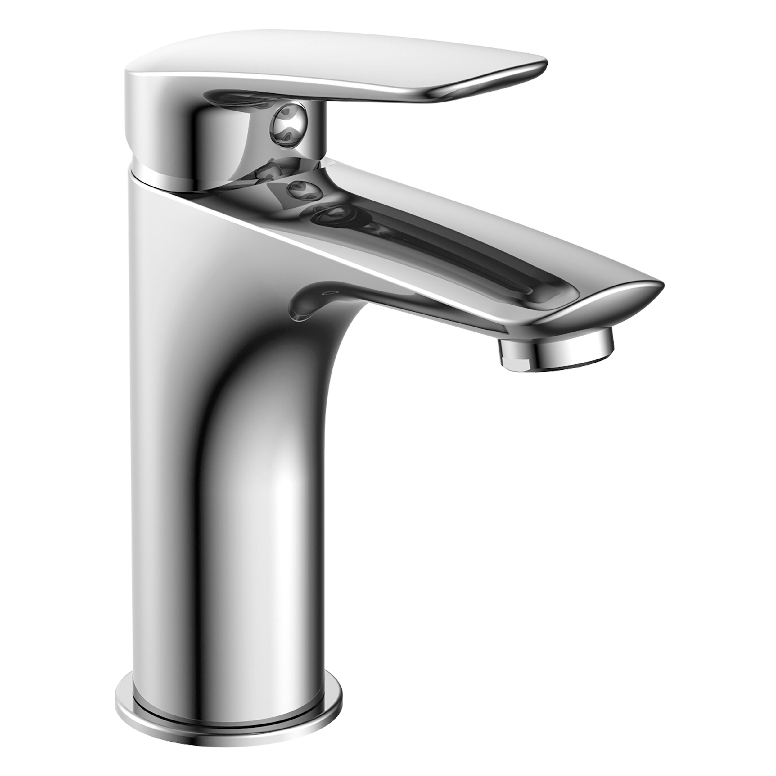 PRAHA new змiшувач для умивальника високий, хром, 35 мм