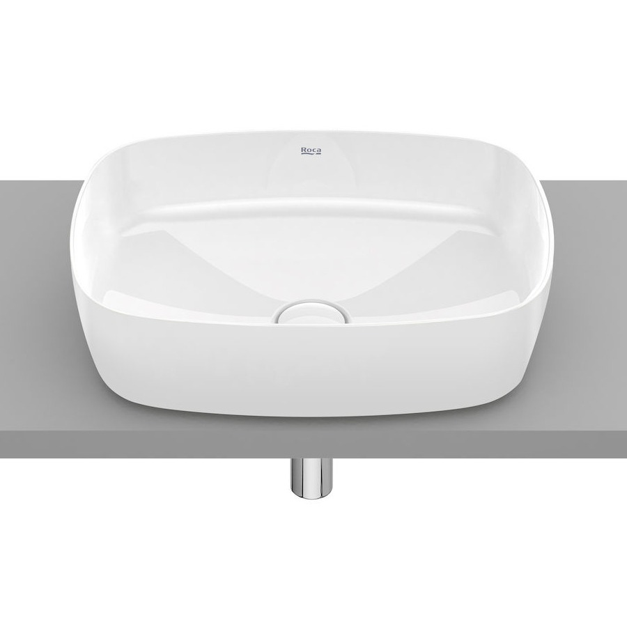 INSPIRA SOFT раковина 500*370*140мм, овальна, накладна, без отв. пiд змiшувач, без переливу