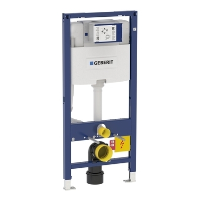 Duofix монтажний елемент з вбудованим бачком Omega 12см, з фронтальним керуванням, висота 112 см