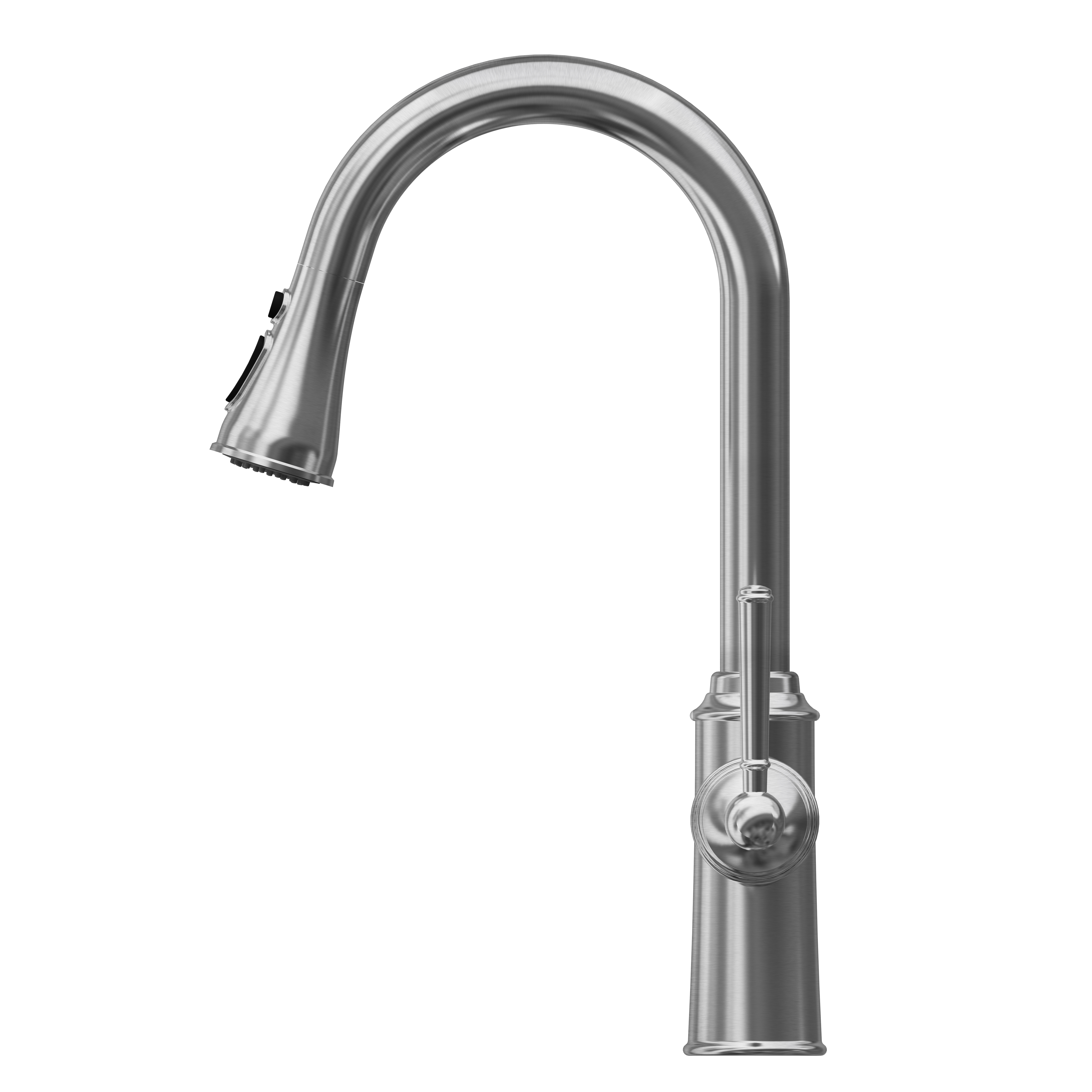 HYDRANT змішувач для кухні, висувна лійка 500 мм, 3 функції, 35 мм