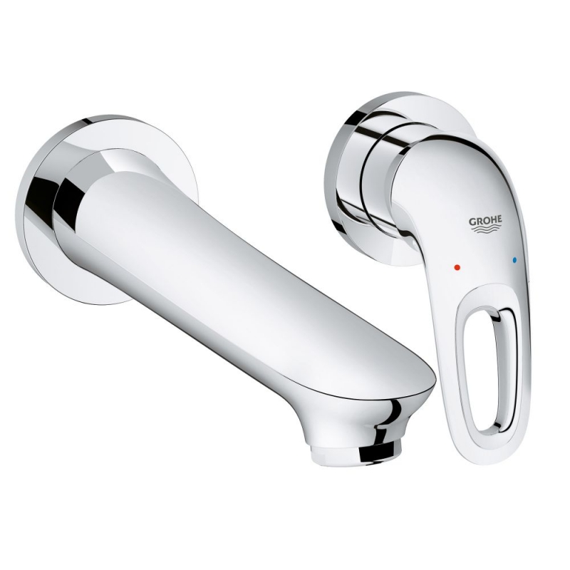 Змішувач для раковини на два отвори Grohe Eurostyle M-size (19571003)