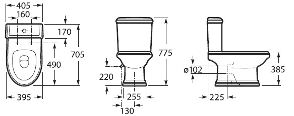АМЕРИКА унітаз