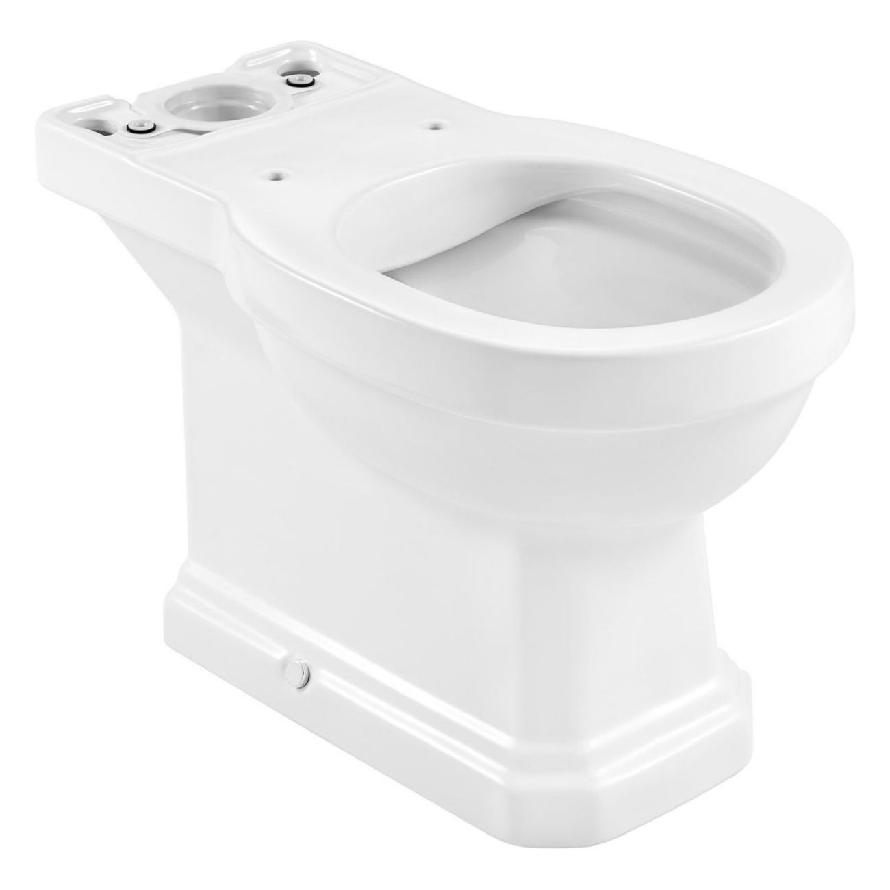 CARMEN Rimless чаша комбінованого унітазу, випуск універсальний, монтується на підлозі