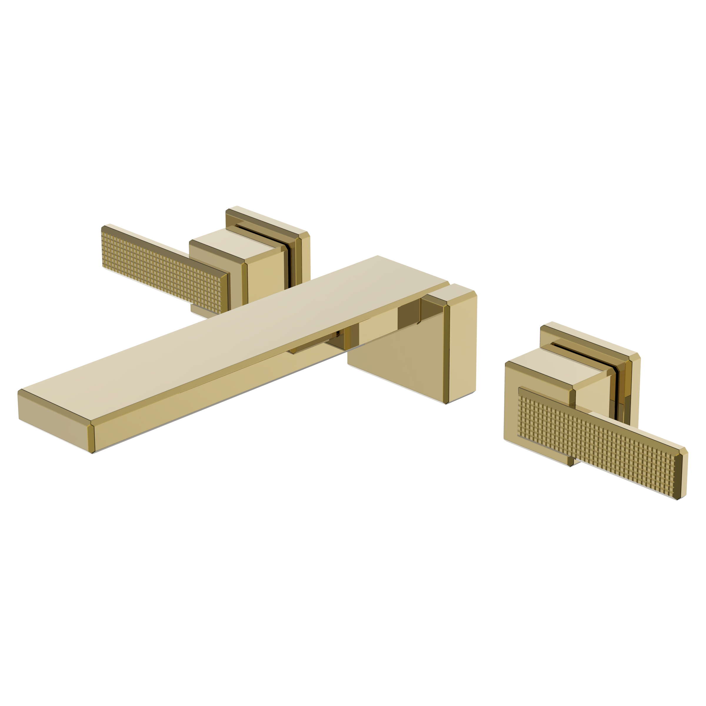 DEIRA змішувач для умивальника, прихований монтаж, шампань