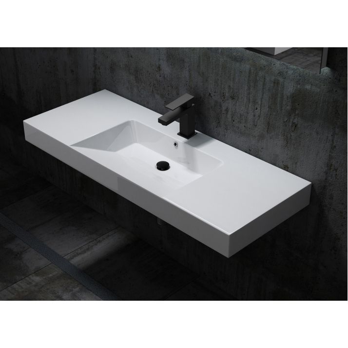 Змішувач для умивальника Paffoni Elle, чорний матовий (EL071NO)