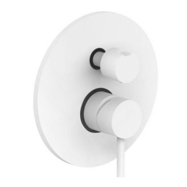 Змішувач для душу Paffoni Light на 3 позиції, Bianco Opaco (LIG019BO)