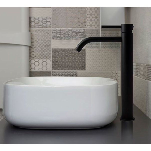 Змішувач для умивальника Paffoni Light, чорний (LIG085NO)