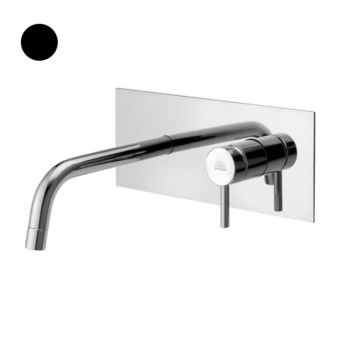 Змішувач для умивальника Paffoni Light L178 мм зовнішня частина, чорний (LIG105NO)