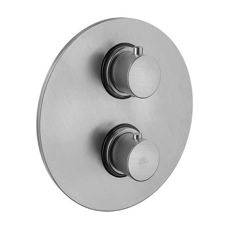 Термостат для душу Paffoni Light, на 1 вихід, Steel Looking (LIQ013ST)