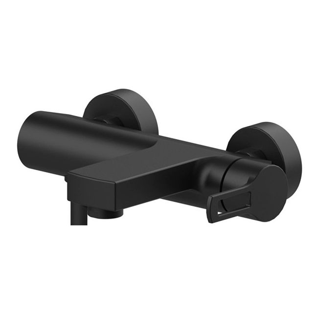 Змішувач для ванни / душа Paffoni Ringo з душем, чорний матовий (RIN023NO)