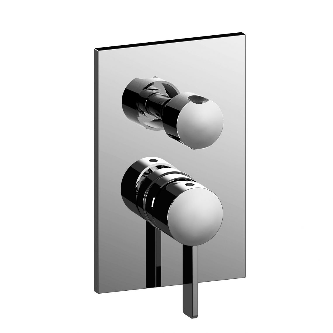 Змішувач для душа Paffoni Rock, хром (RO019CR)
