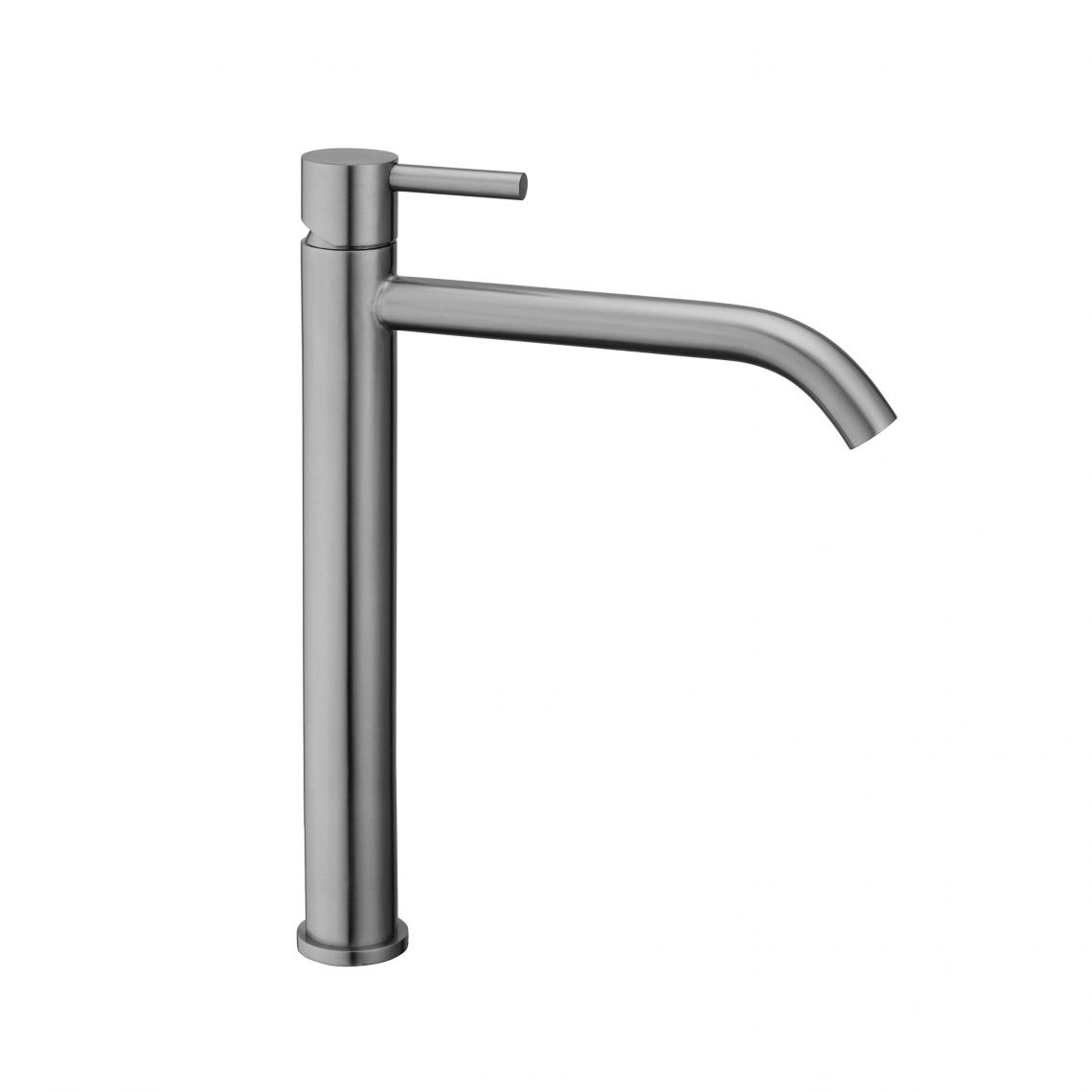 Змішувач для умивальника високий Paffoni Steel, сталь