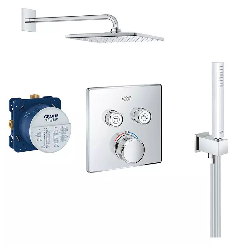 Комплект для душа Grohe Grohtherm Smartcontrol, хром (UA26405SC1)