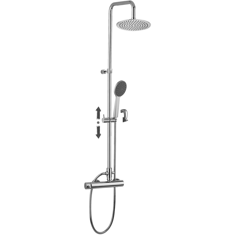 Душова система Paffoni Stick Fix, хром (ZCOL686SKCR)