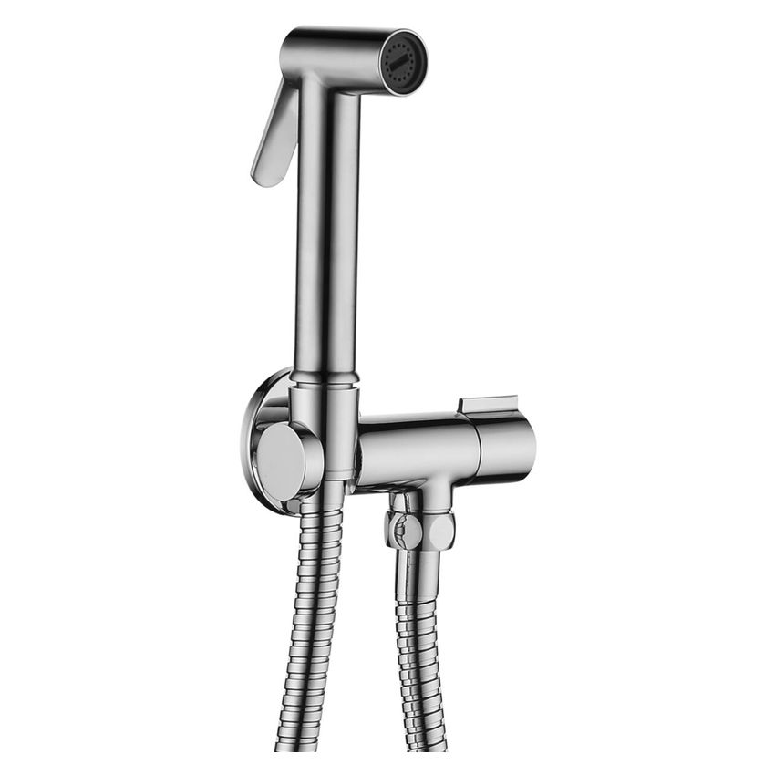 Гігієнічний душ Paffoni Tweet Round, хром (ZDUP109CR)