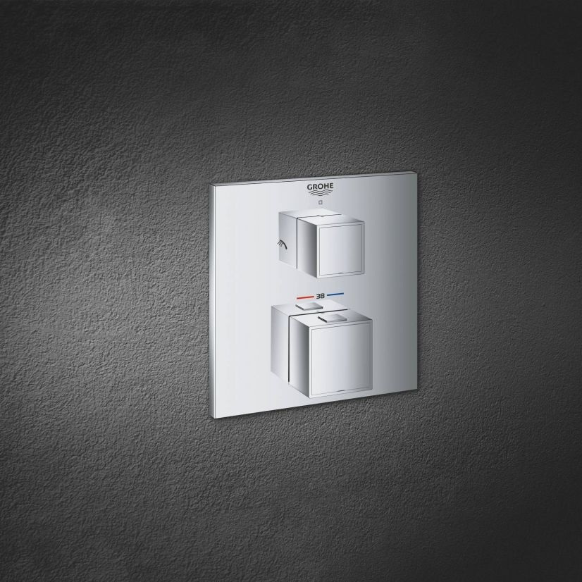 Термостат для душу Grohe Grohtherm Cube Termostatic (24154000)
