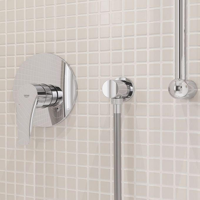 Змішувач для душу Grohe Bauedge з комплектом прихованого монтажу, хром (29078001)