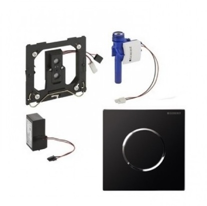 HyTronic ІЧ привід змиву для пісуара, 230B, Sigma10, чорний/хром глянець/чорний