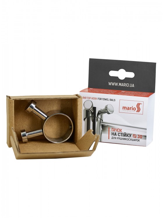 Гачок на стійку Ø30