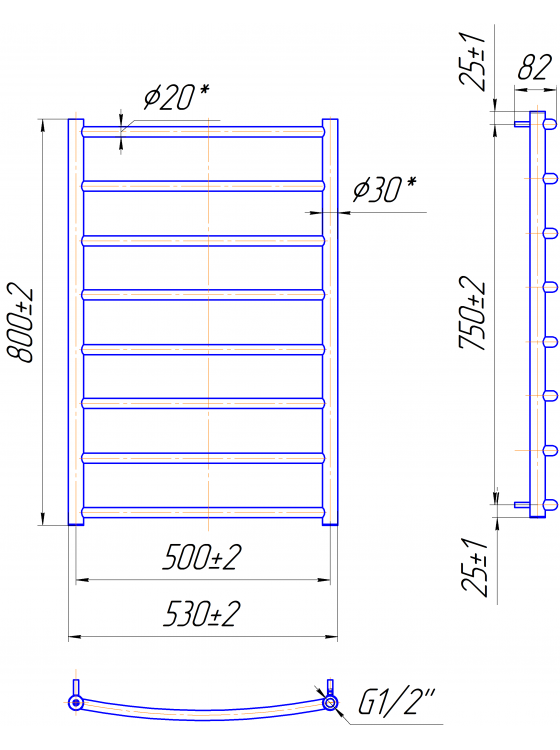 Класік HP 800x530/500