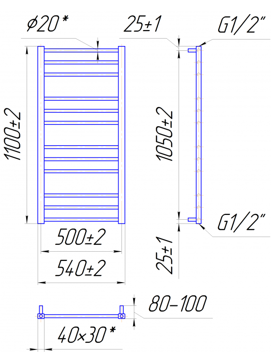 Преміум Класік 1100x540/500