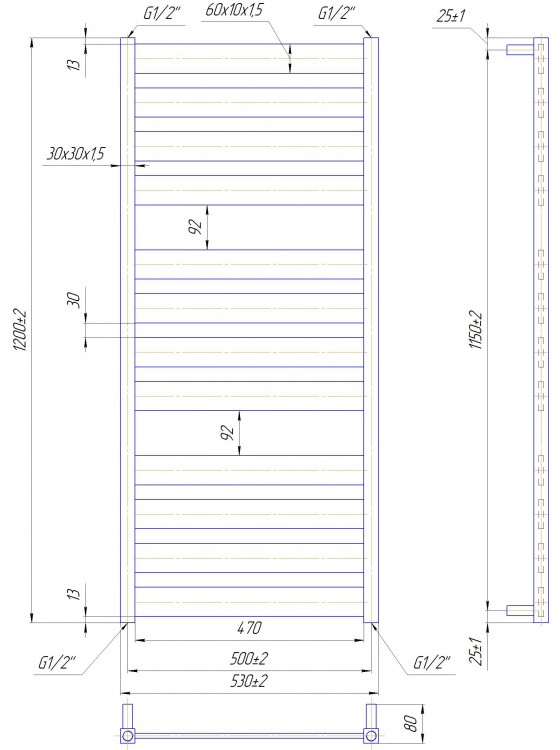 Санті 1200х530/500